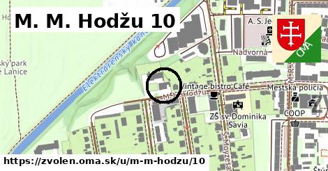 M. M. Hodžu 10, Zvolen