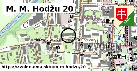 M. M. Hodžu 20, Zvolen