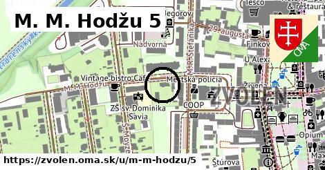 M. M. Hodžu 5, Zvolen