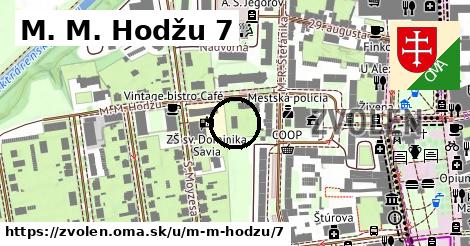 M. M. Hodžu 7, Zvolen