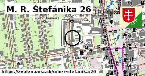 M. R. Štefánika 26, Zvolen