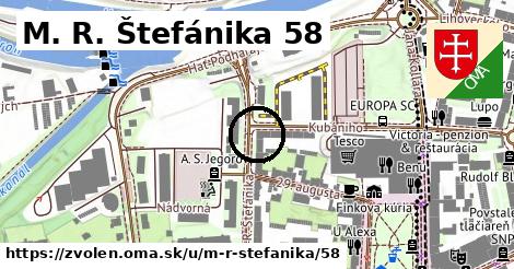 M. R. Štefánika 58, Zvolen