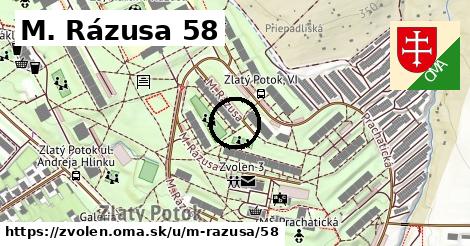 M. Rázusa 58, Zvolen