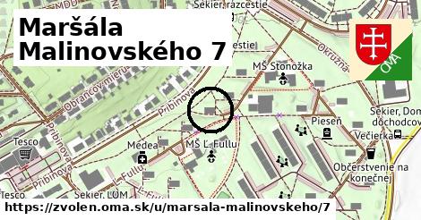 Maršála Malinovského 7, Zvolen