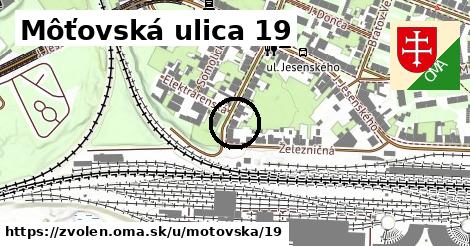 Môťovská ulica 19, Zvolen