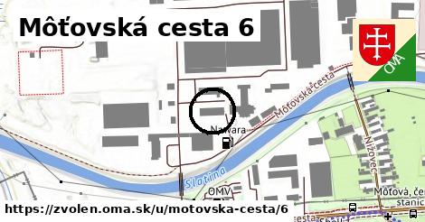 Môťovská cesta 6, Zvolen