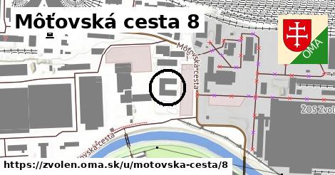 Môťovská cesta 8, Zvolen