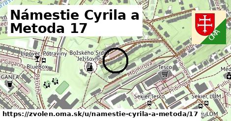 Námestie Cyrila a Metoda 17, Zvolen