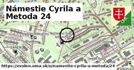 Námestie Cyrila a Metoda 24, Zvolen