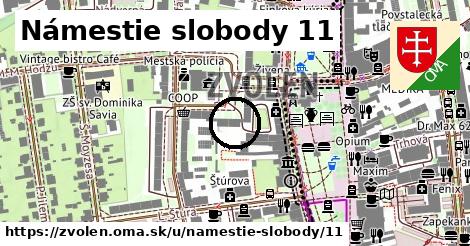 Námestie slobody 11, Zvolen