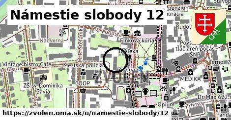 Námestie slobody 12, Zvolen