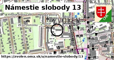 Námestie slobody 13, Zvolen