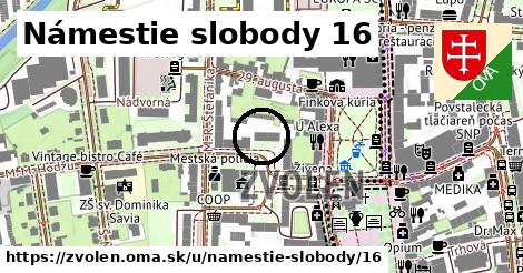 Námestie slobody 16, Zvolen