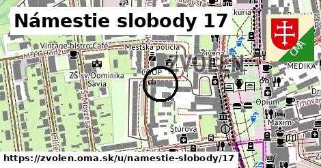 Námestie slobody 17, Zvolen