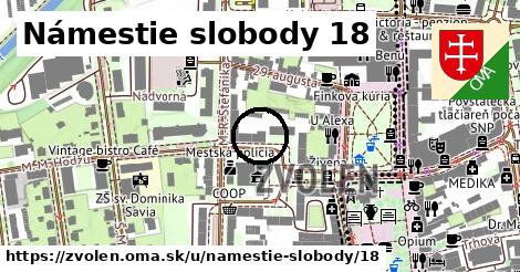 Námestie slobody 18, Zvolen