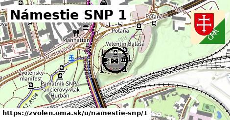 Námestie SNP 1, Zvolen