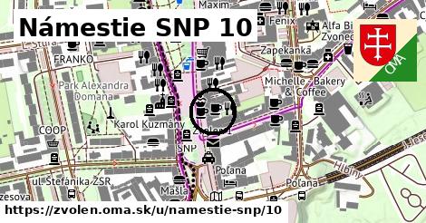 Námestie SNP 10, Zvolen