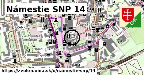 Námestie SNP 14, Zvolen