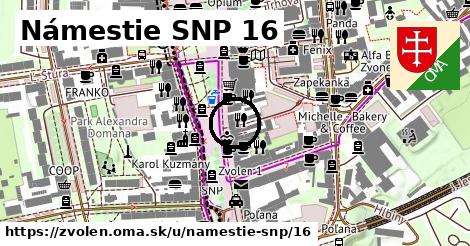 Námestie SNP 16, Zvolen