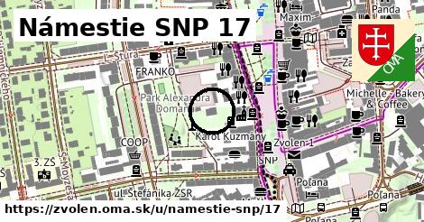 Námestie SNP 17, Zvolen