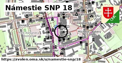 Námestie SNP 18, Zvolen