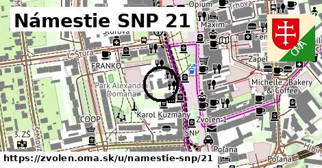 Námestie SNP 21, Zvolen