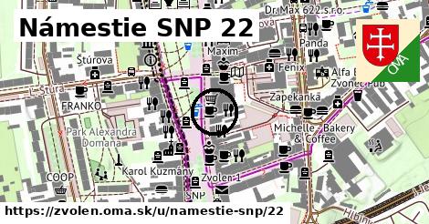 Námestie SNP 22, Zvolen