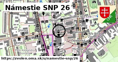 Námestie SNP 26, Zvolen