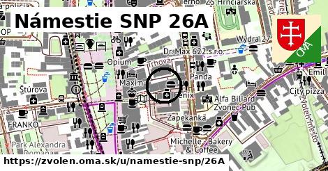 Námestie SNP 26A, Zvolen