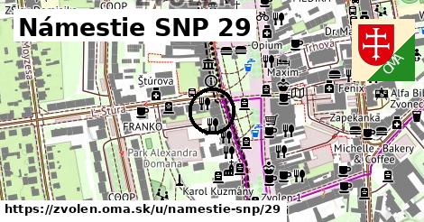 Námestie SNP 29, Zvolen