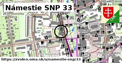 Námestie SNP 33, Zvolen