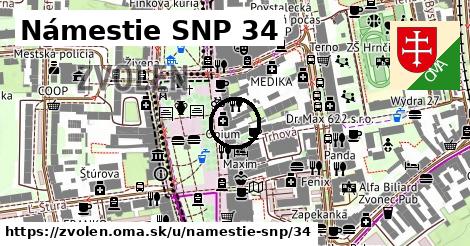 Námestie SNP 34, Zvolen