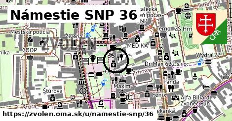 Námestie SNP 36, Zvolen