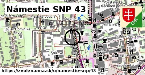 Námestie SNP 43, Zvolen