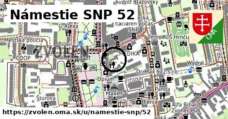 Námestie SNP 52, Zvolen