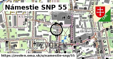 Námestie SNP 55, Zvolen