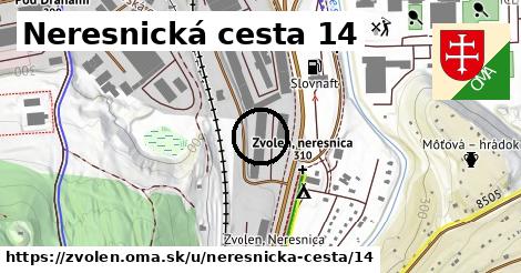 Neresnická cesta 14, Zvolen