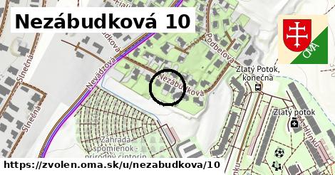 Nezábudková 10, Zvolen