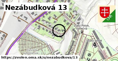 Nezábudková 13, Zvolen