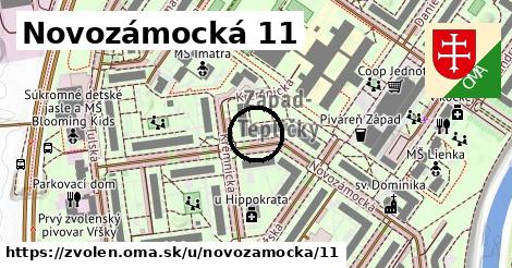 Novozámocká 11, Zvolen