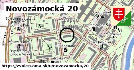 Novozámocká 20, Zvolen