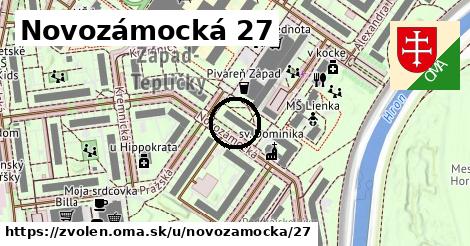 Novozámocká 27, Zvolen