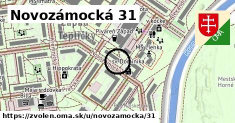 Novozámocká 31, Zvolen