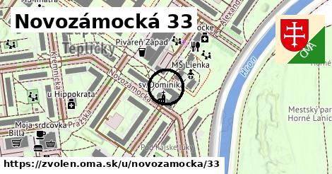 Novozámocká 33, Zvolen