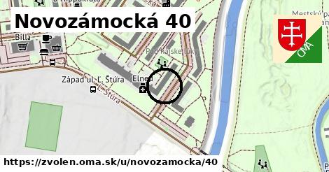 Novozámocká 40, Zvolen