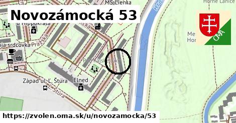 Novozámocká 53, Zvolen