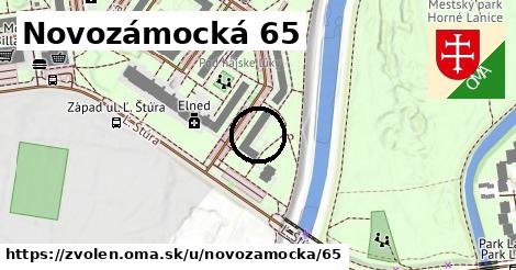 Novozámocká 65, Zvolen