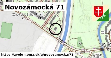 Novozámocká 71, Zvolen