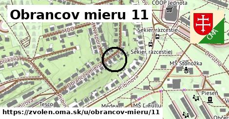 Obrancov mieru 11, Zvolen