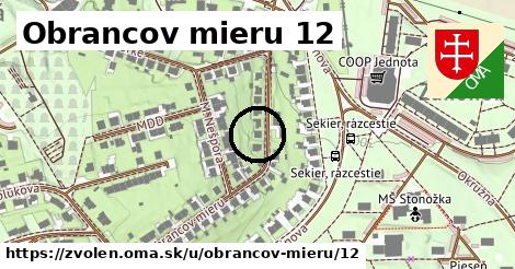 Obrancov mieru 12, Zvolen